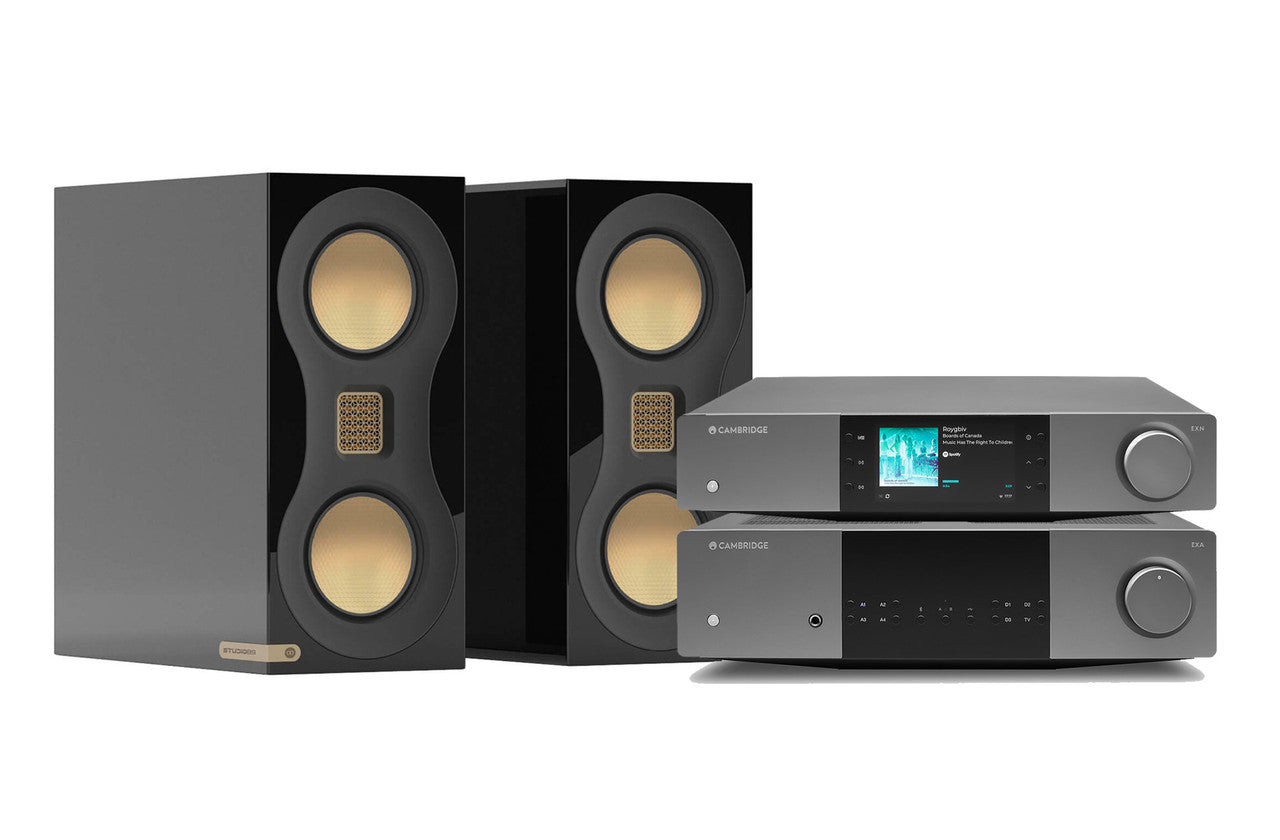 Cambridge Audio EXA100 + EXN100 w/ Monitor Audio Studio 89