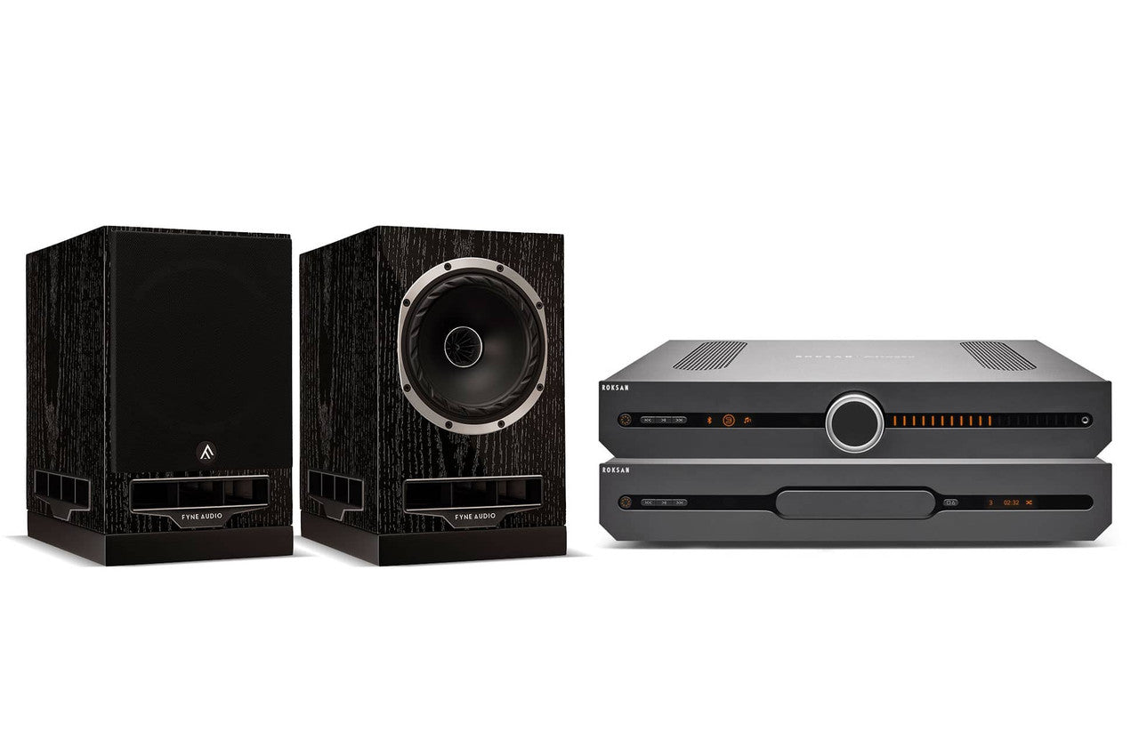 Attessa Integrated Amplifier & CD Transport w/ Fyne Audio F500S